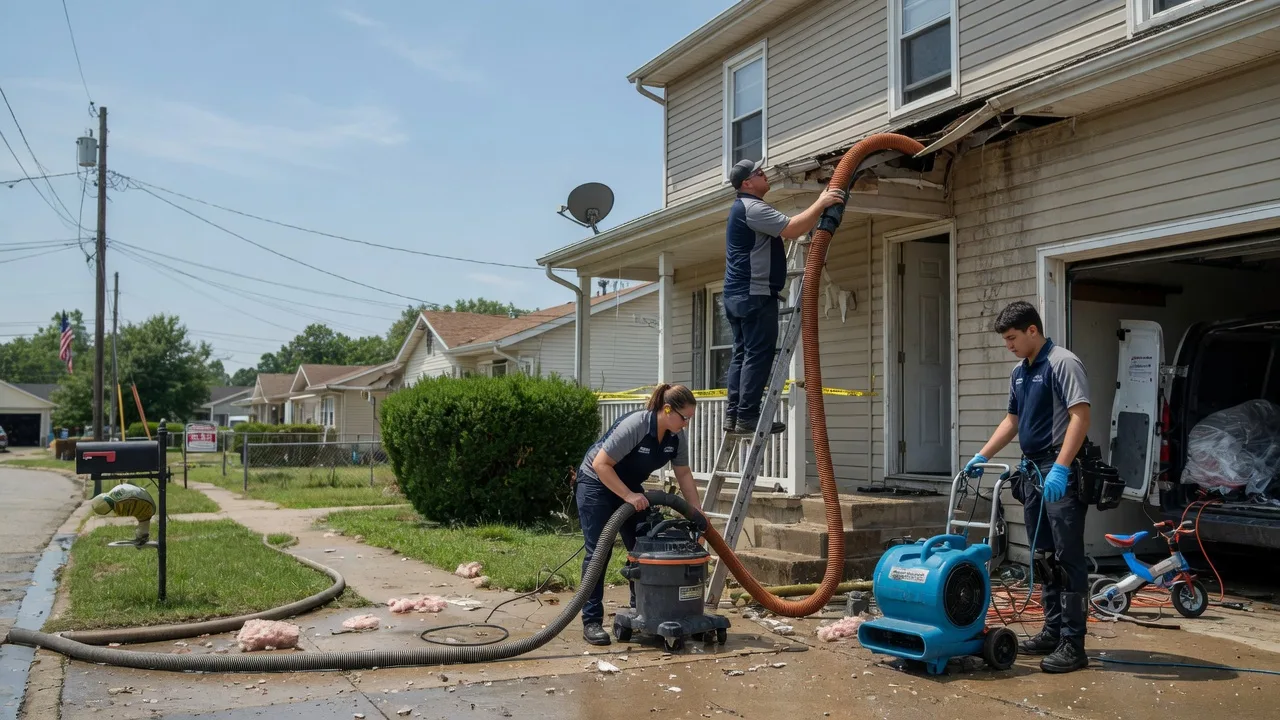 Water Damage Restoration in Hubertus, WI near me